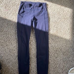 Navy speed up tight lululemon